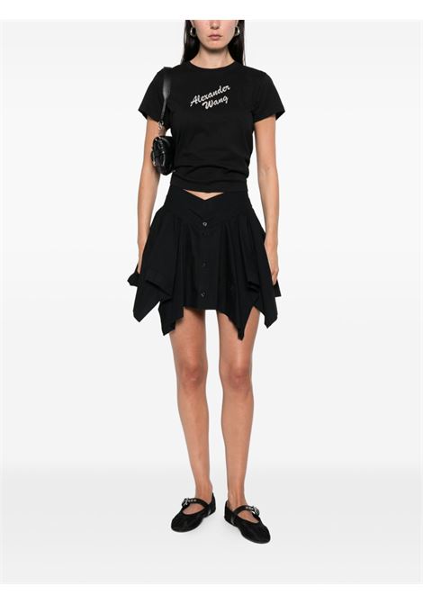 Black asymmetric-hem mini skirt Alexander Wang - women ALEXANDER WANG | 4WC3255329001